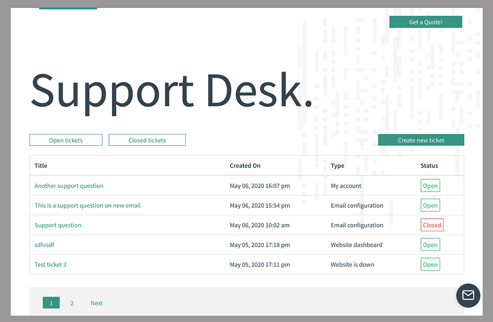 Responsive, Tauranga digital design studio - Blog post, Support Desk Is Live