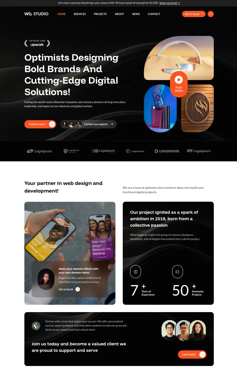 Web Studio starter theme