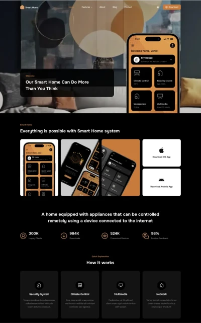 Smart Home starter theme