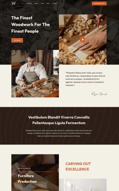 Wood starter theme
