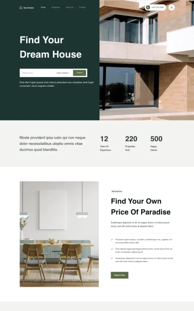 Real Estate starter theme