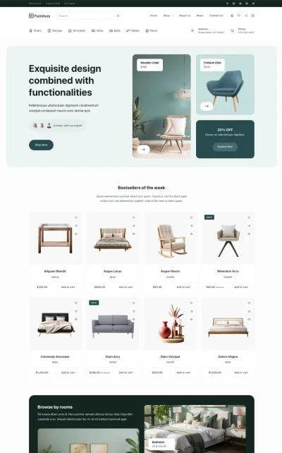 Furniture starter theme