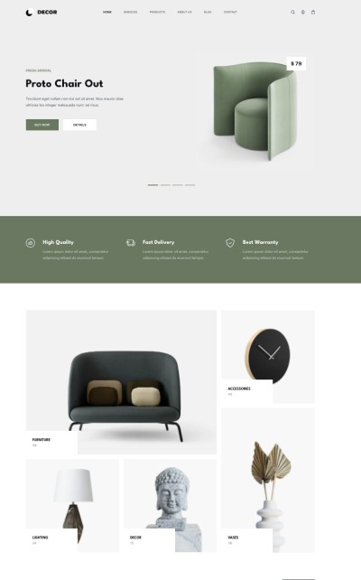 Decor starter theme