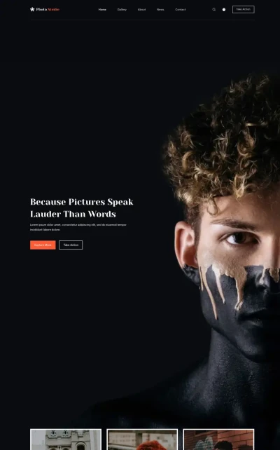 Photo Studio starter theme