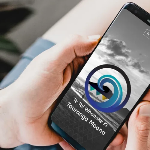 Responsive, Tauranga digital design agency. Client project  - Te Tai Whanake ki Tauranga Moana, Website design & development, graphic design, web hosting