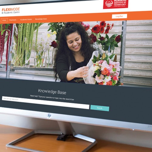 Responsive, Tauranga digital design agency. Client project  - MIT - Fleximode, Custom Designed WordPress Website