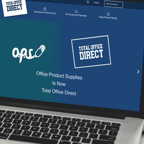 Responsive, Tauranga digital design agency. Client project  - Total Office Direct, Website development, eCommerce, web hosting