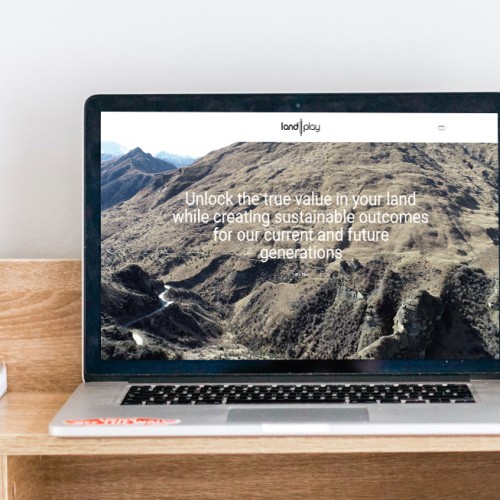 Responsive, Tauranga digital design agency. Client project  - Landplay, Website design & development, web hosting