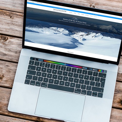 Responsive, Tauranga digital design agency. Client project  - The Alpine Centre, Website development, eCommerce, web hosting, logo design