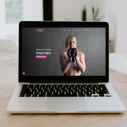 Responsive, Tauranga digital design agency. Client project  - Charlotte Milne Fitness, Website development, eCommerce, web hosting