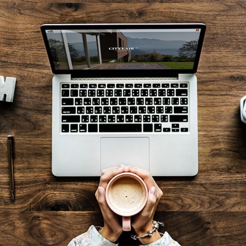 Responsive, Tauranga digital design agency. Client project  - City Lair, Custom theme, website development, web hosting, graphic design