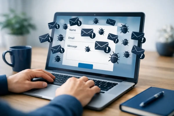 Responsive, Tauranga digital design studio - Blog post, Why Is My Contact Form Spammed?
