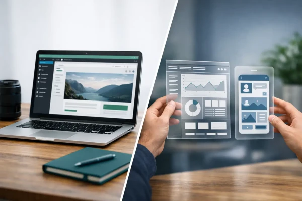 Responsive, Tauranga digital design studio - Blog post, WordPress vs Custom Web App: Which One Fits?
