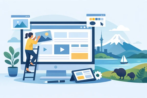 Responsive, Tauranga digital design studio - Blog post, Best Website Builder for Small Business NZ