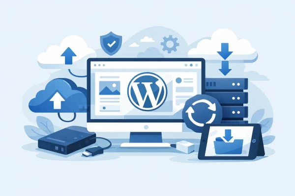 Responsive, Tauranga digital design studio - Blog post, Website Backup Strategy for WordPress