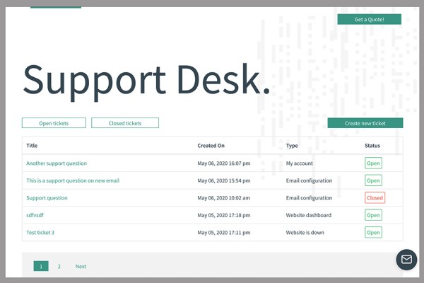 Responsive, Tauranga digital design studio - Blog post, Support Desk Is Live
