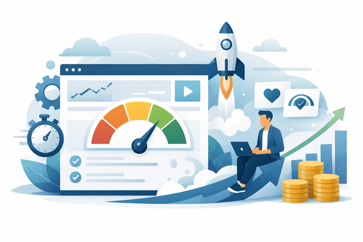 Responsive, Tauranga digital design studio - Blog post, Core Web Vitals Optimisation That Pays