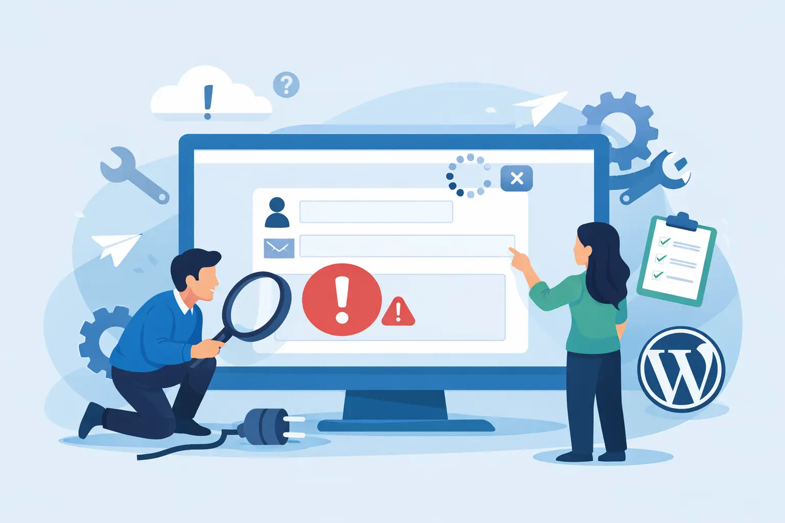 Responsive, Tauranga digital design studio - Blog post, Contact Form Not Working WordPress Fixes