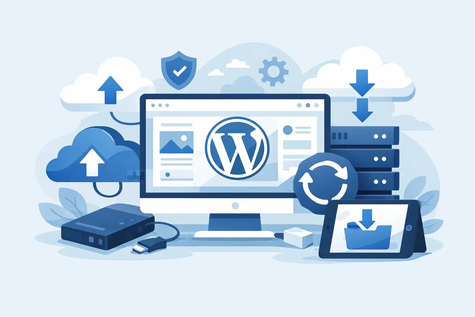 Responsive, Tauranga digital design studio - Blog post, Website Backup Strategy for WordPress