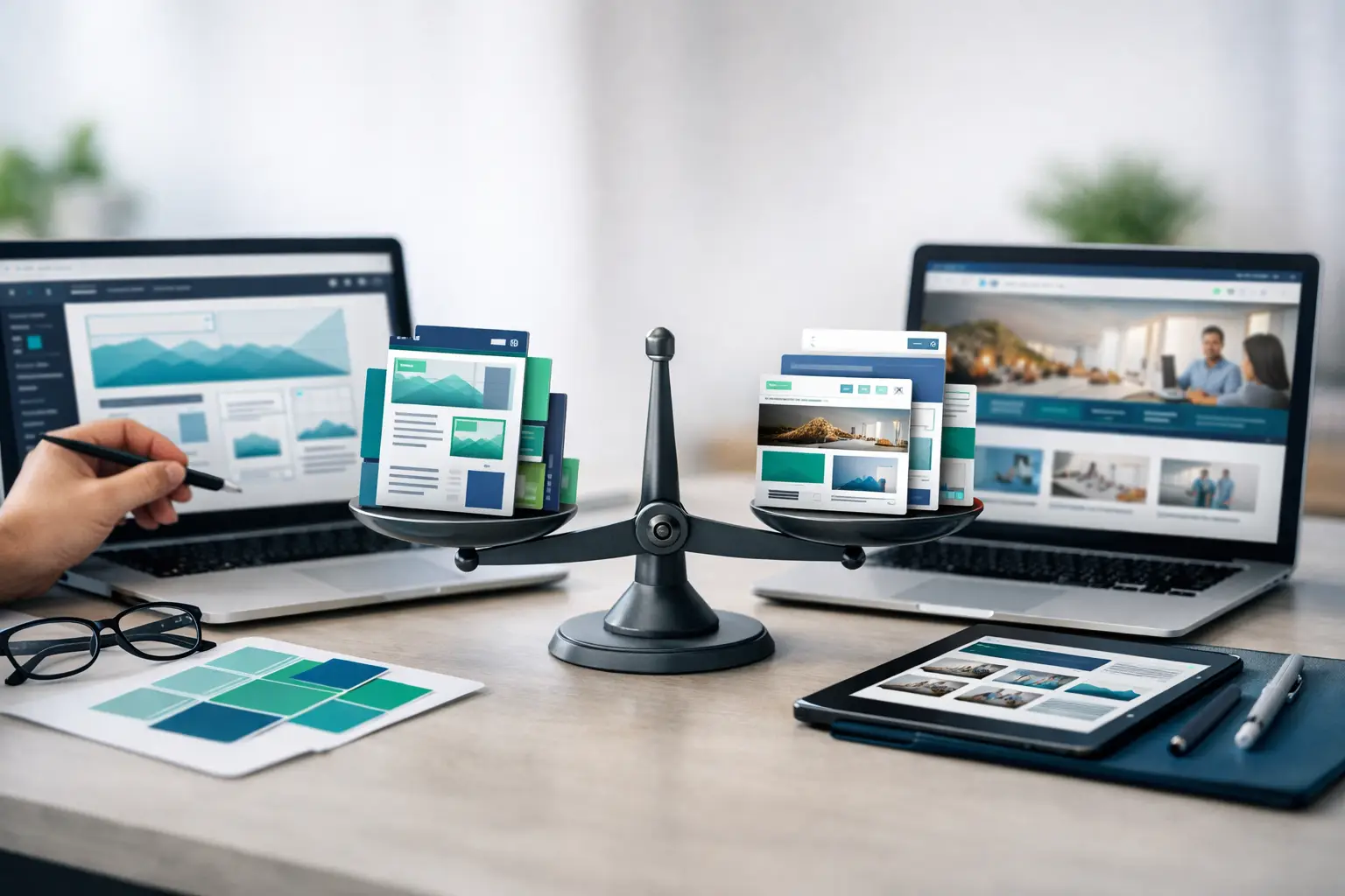Responsive, Tauranga digital design studio - Blog post, Custom Website vs Template: Which Fits?